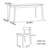 Rectangular family dining table-111361893