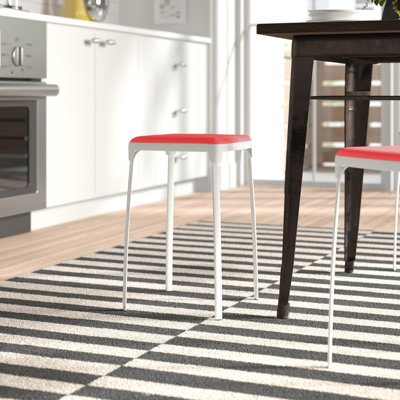 Henrikas Steel Accent Stool