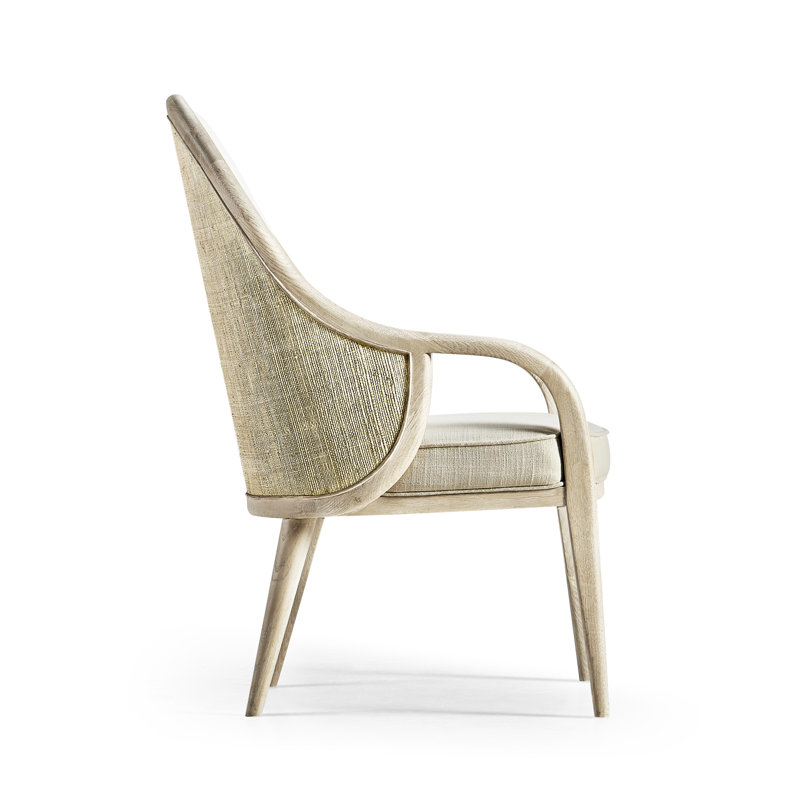 Water Upholstered Arm Chair
