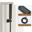 3-Function Luxury Ceiling Mount 12 Inch LED Thermostatic Shower System with 6 Body Jets-88543383