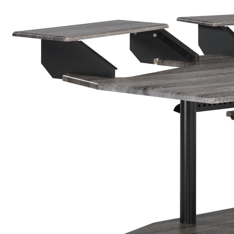 Bureau de studio de musique Mercorr Eleazar, Chêne noir, H 37 po x l 83 po x P 40 po