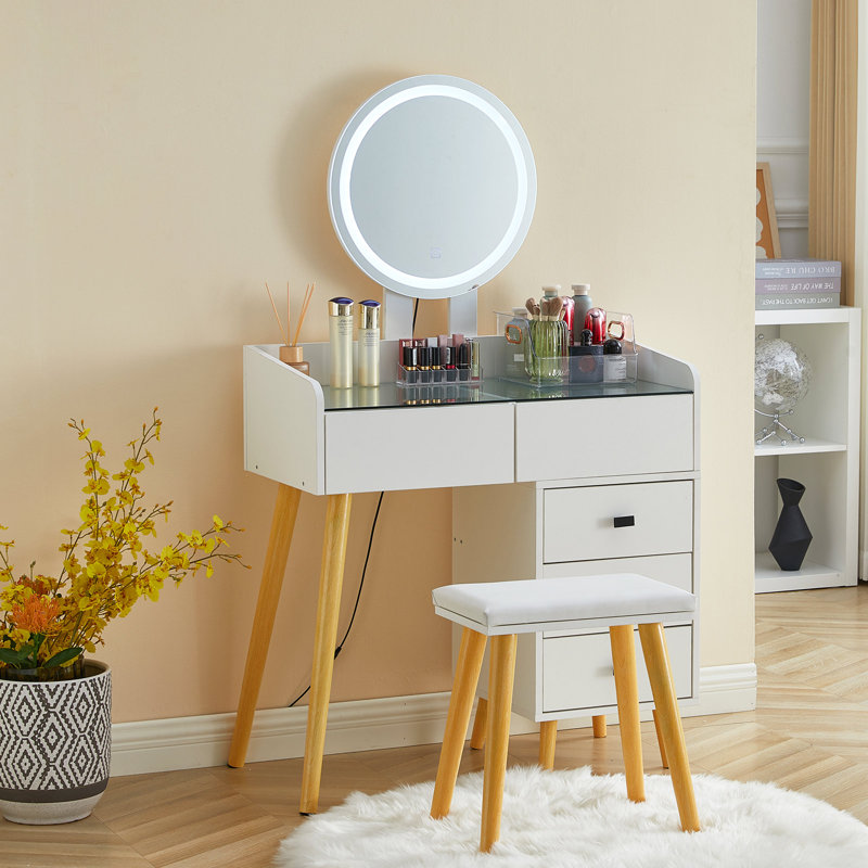 Dressing Table with Mirror