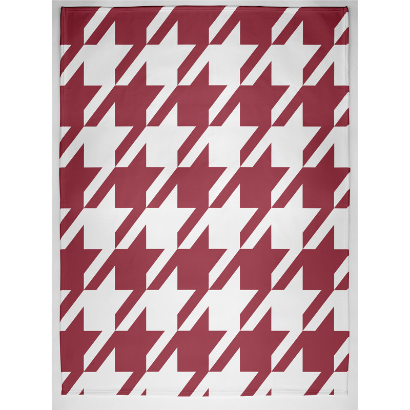 Edenbridge Plain Weave / Muslin Throw Blanket, Red