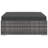 Outdoor Wicker Ottoman with Cushion Poly Rattan-913777605-913777606