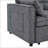 Tufted Convertible Sleeper Sofa With Chaise-1751858298-1751858301