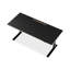 Bureau debout noir en bois manufacturé-496828221