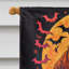 Drapeau d'Halloween épagneul Brittany-446355023