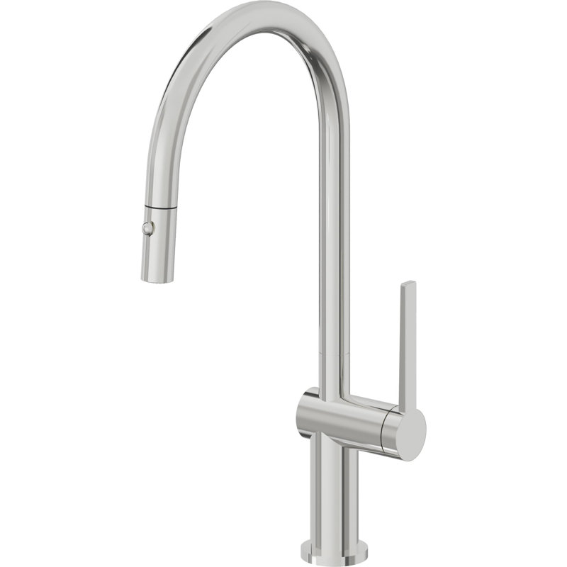 La Spezia Kitchen Faucet, Polished Chrome