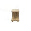 Charmante table de chevet rustique avec options de rangement polyvalentes-112567294