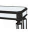 Console avec finition miroir