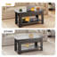 Table basse à plateau relevable Sparta avec rangement et tablette ouverte, table basse moderne, table basse carrée pour le salon et le bureau personnel-1801103468