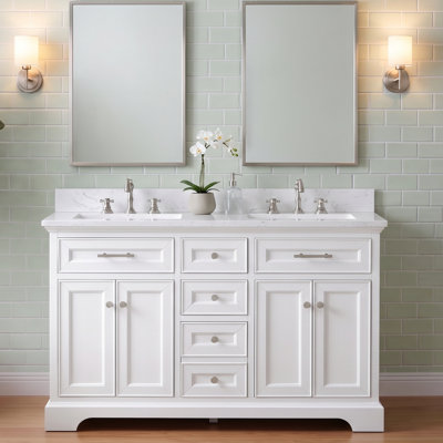 Ensemble de meuble-lavabo double 54 po Currahee