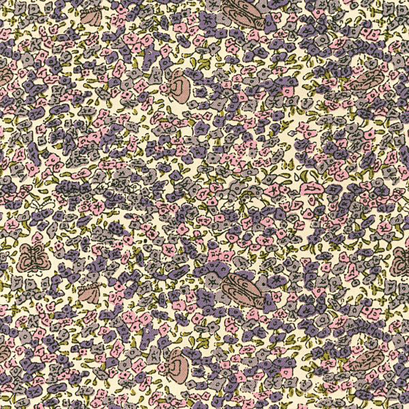 Lavender Handmade Floral Table Runnner, 72" W x 16" L