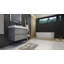 Ensemble de meuble-lavabo simple mural 36 po Mitul-2050709447
