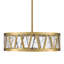 Lustre tambour à 2 lumières DEL à intensité variable Lucus-96149646