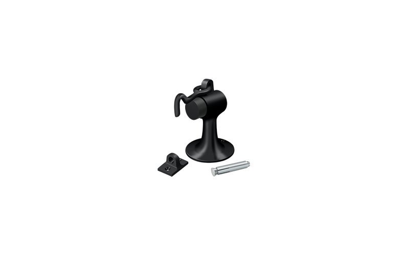 Door Stop, Painted Black