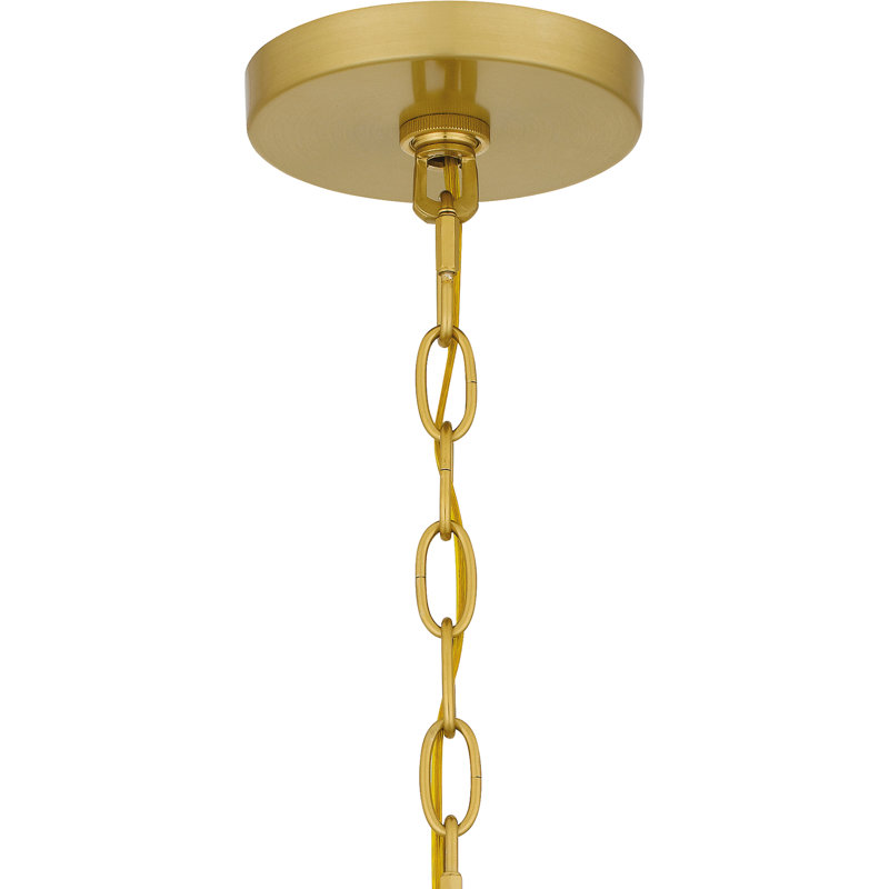 Bani 5-Light Brushed Gold Pendant Light