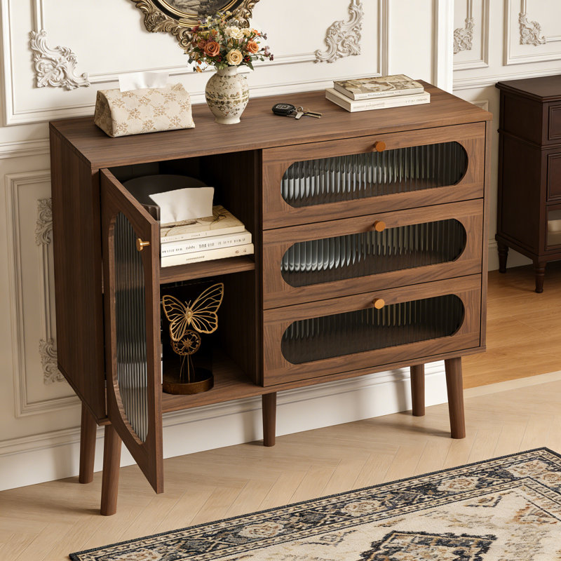 Accent Cabinet With 3 Drawers