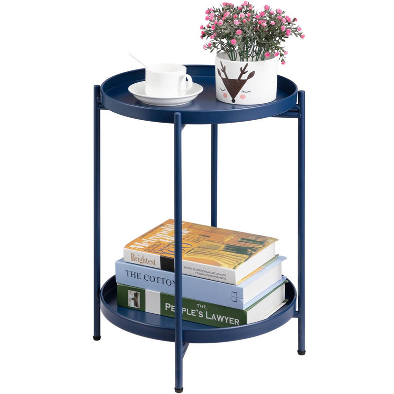 End Table, Dark Blue, Dark Blue