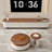 Round coffee table TV cabinet combination