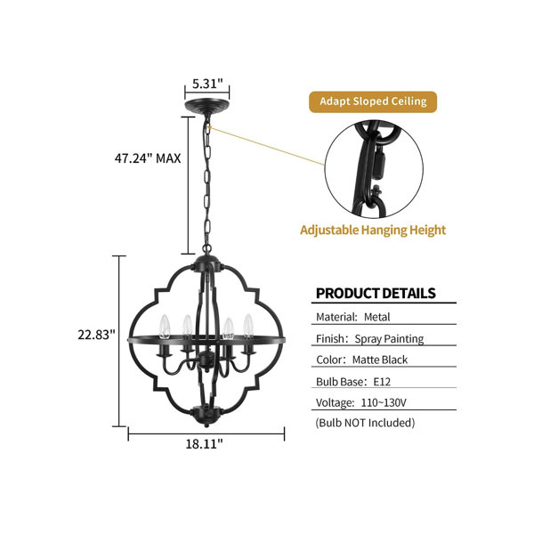 Dimensions du produit