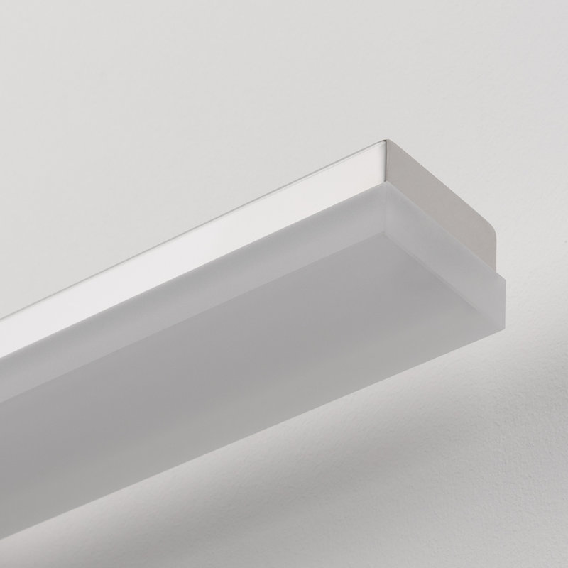 Barre d'éclairage de salle de bain 24 lumières DEL 24 W à intensité variable 24 W Alfonzia, Chromée, Blanc froid 5000K