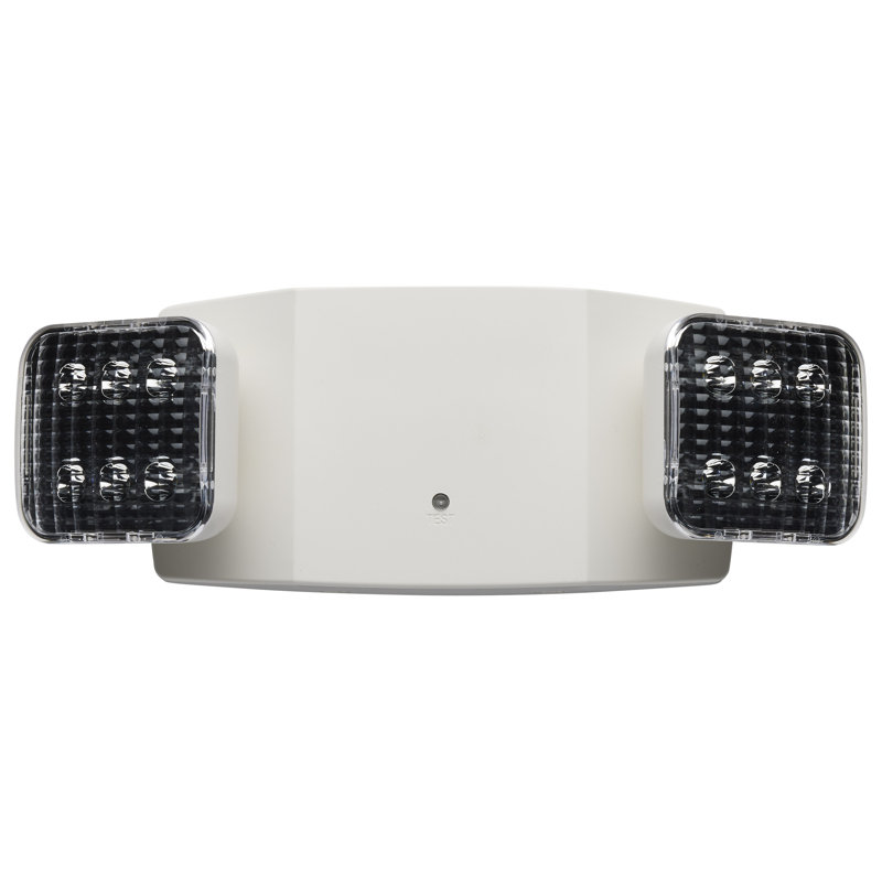 Emergency Light 90min Ni-Cad backup 120/277V Dual Head Universal Mounting
