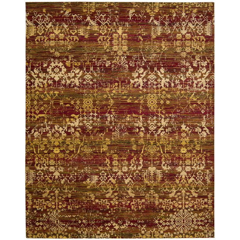 Denoila Oriental Indoor Rug, Rectangle 5'6" x 8'