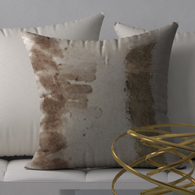  Housse et insert de coussin carré Immaculée épice