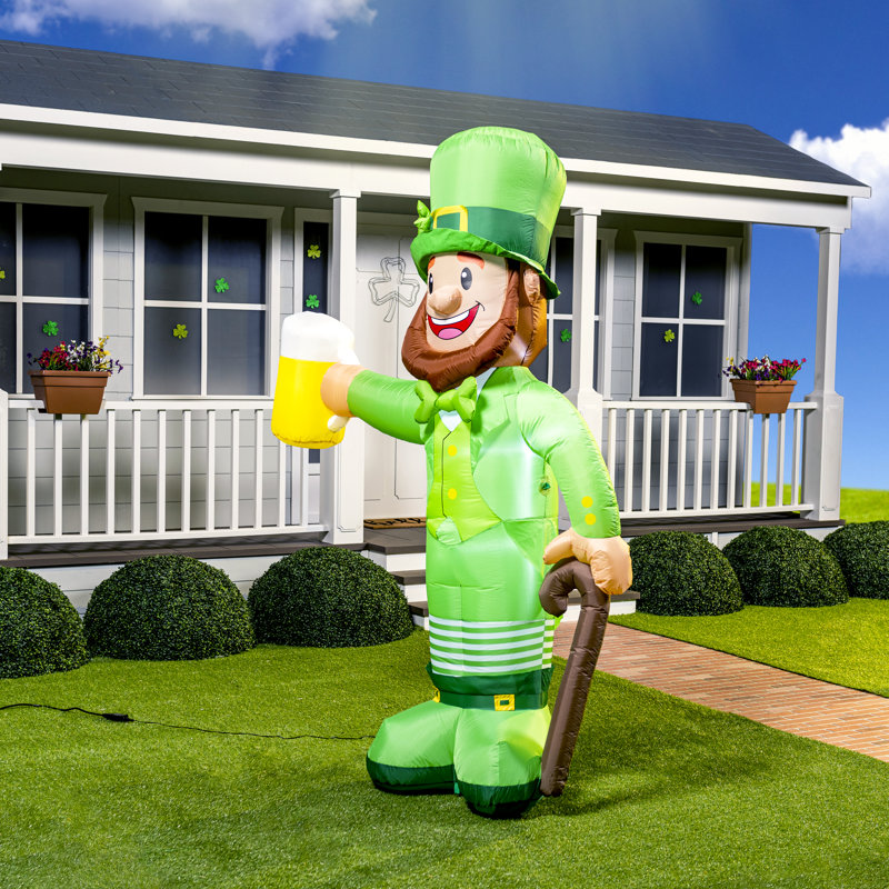Gonflable St. Patrick Leprechaun