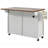 53inch Large Kitchen Island with Drop Leaf-1298059702