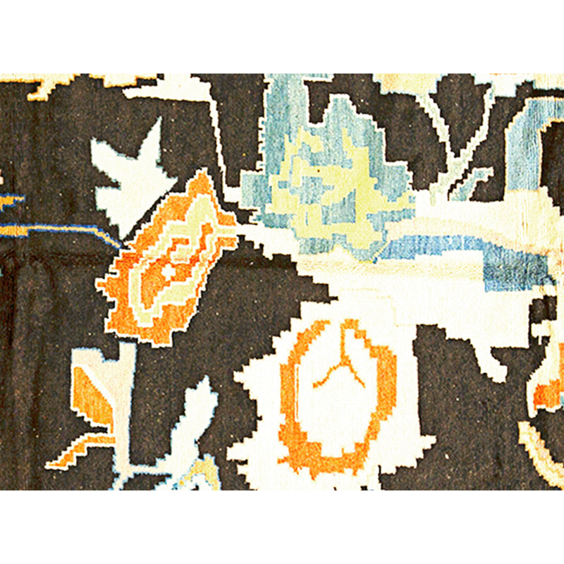 Hand Knotted Wool Area Rug