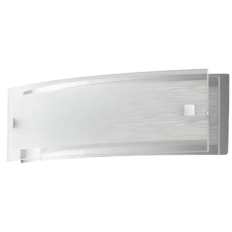 Gagner Glass LED Flush Mounted Sconce