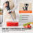 Commercial Immersion Blender 500W Heavy Duty Hand Mixer 16 Inch Stepless Variable Speed with Stainless Steel Blade