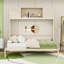Grand lit escamotable avec tablettes de rangement-1876158904