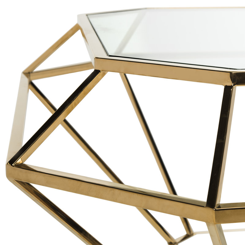 Table basse avec cadre Euclide