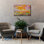  «Radiance Rappeled» par Dorothy Fagan, art mural sur toile