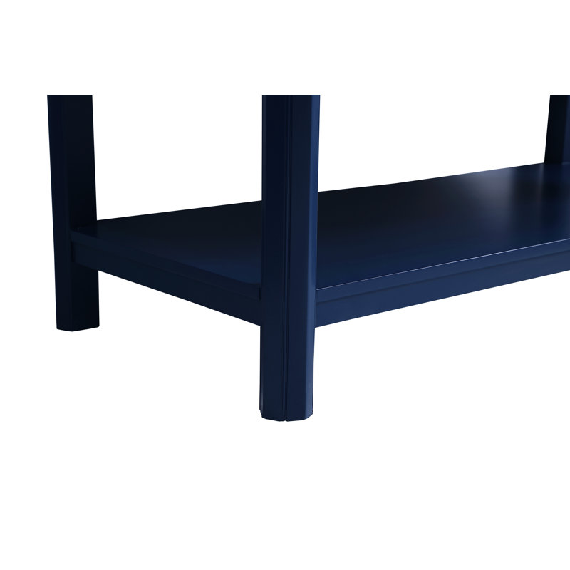 Ensemble de meuble-lavabo simple 48 po Newsoms, Bleu
