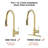 eqloo Beckville Pull Down Kitchen Faucet-62936329