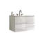 Meuble-lavabo mural de 30 po avec lavabo en céramique avec trois trous de robinet, grand meuble-lavabo flottant de rangement pour salle de bain moderne, pré-assemblé-1062338249