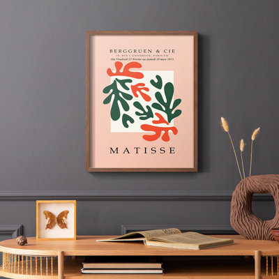 Impression encadrée Matisse Cccxxx - Bois massif