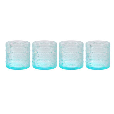Halo Set Of Four 13Oz Double Old Fashion Glass