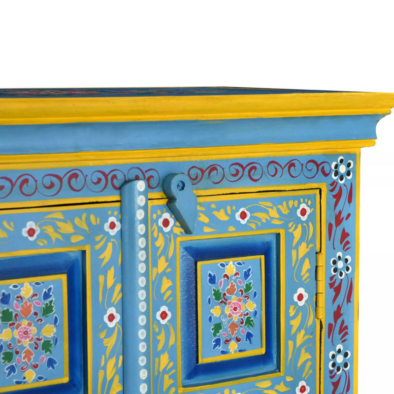 Rialto 60cm Sideboard, Turquoise