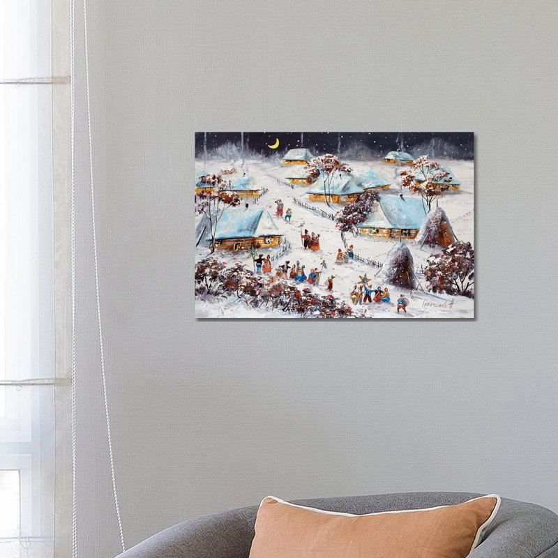 Winter Traditions by Natalia Grinchenko - Wrapped Canvas Gallery-Wrapped Canvas Giclée, 66.04 cm H x 45.72 cm W x 3.175 cm D