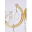 Applique murale à bougie à intensité variable 1 lumière Stockard-23155860-23155859-23155858