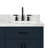 Thornaby 66'' Solid Wood Double Bathroom Vanity with 1.5'' Carrara Marble Top-119156829-91527768