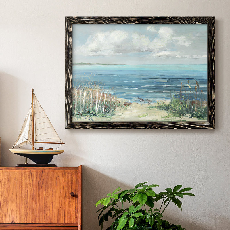 Lived Cove, reproduction d'art sur toile, H 28 po x l 42 po, Noir