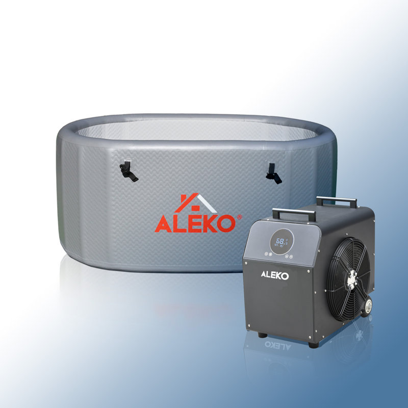 Inflatable Cold Plunge and 0.8 Chiller Kit