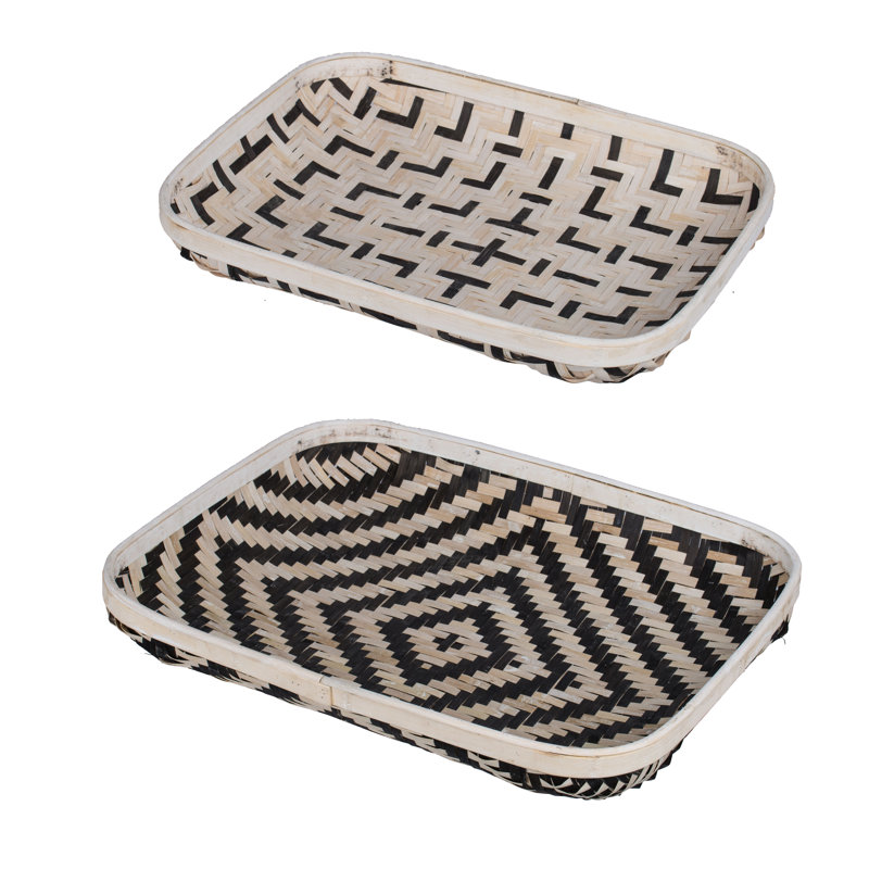 Ensemble de 2 plateaux de service Thiel