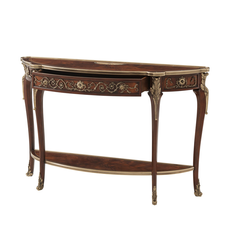 Melina 54'' W Solid Wood Console Table